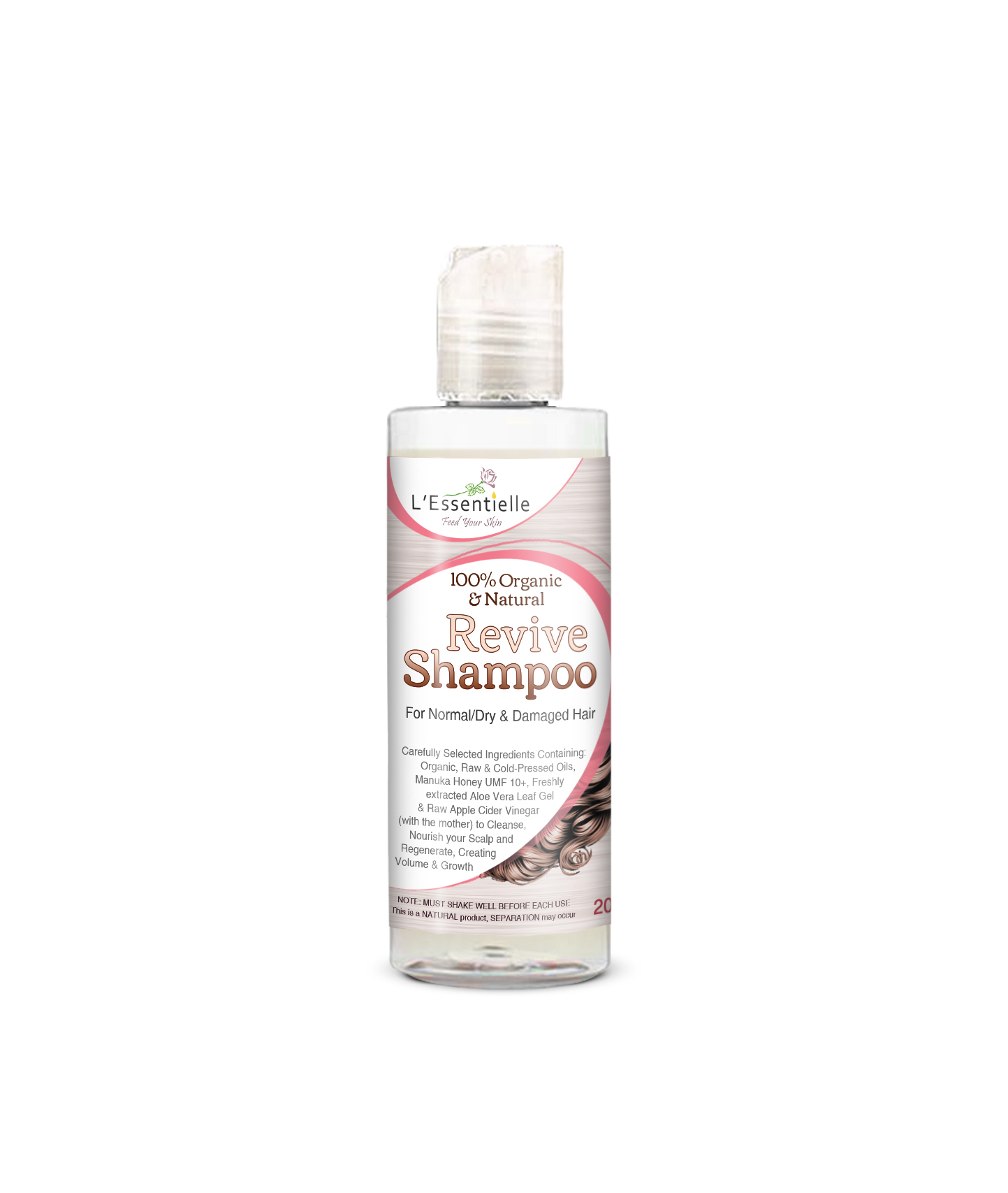 Organic 100% Natural Revive Shampoo 200ml