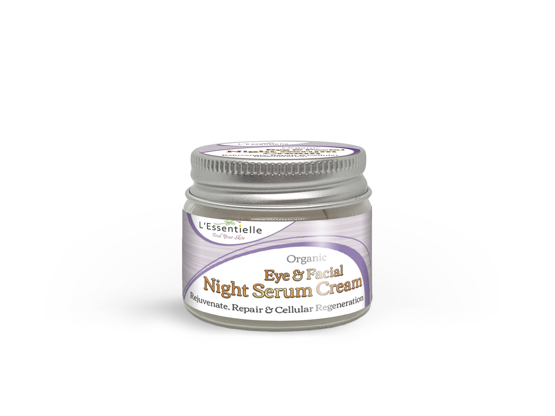 Organic Eye & Facial Night Serum Cream