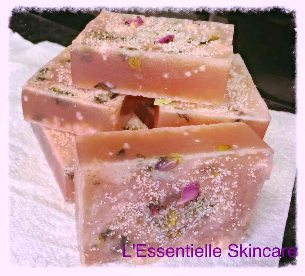 Certified Organic Himalayan Salt, Manuka Oil & Rose Absolute Soap