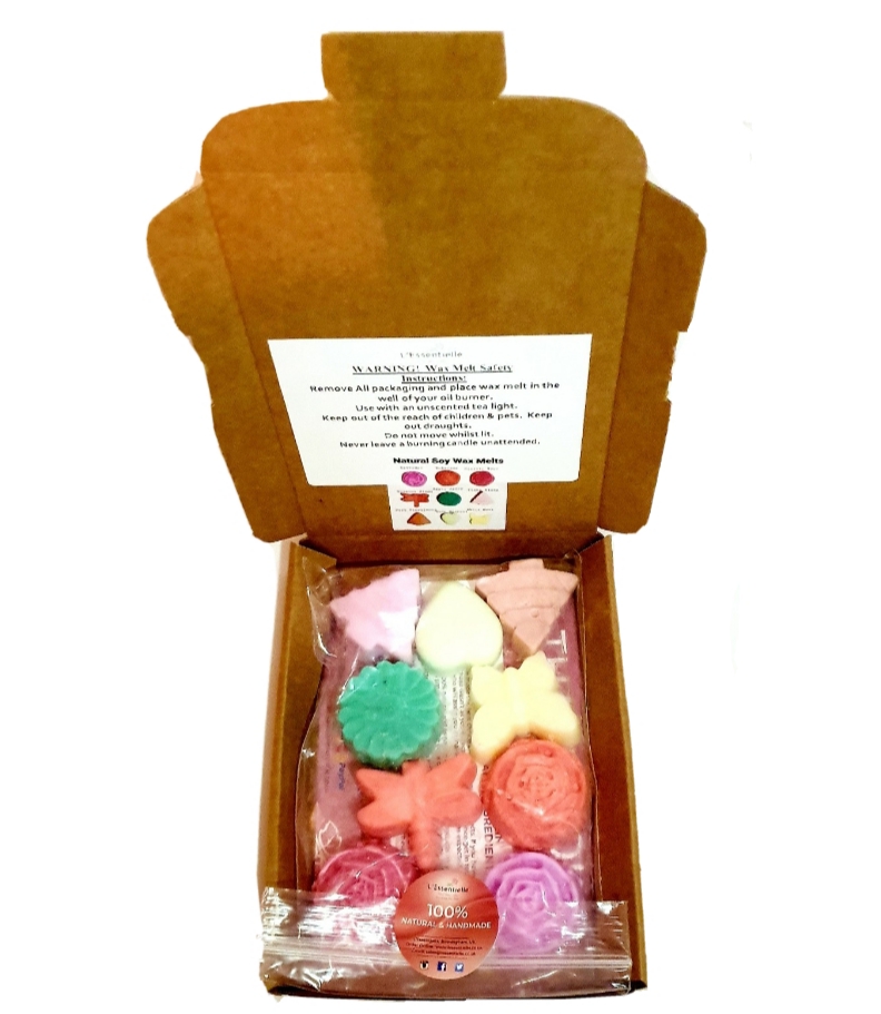 Natural Soy Wax Melts x9 Scents For Oil Burners - Image 2