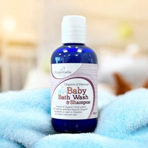 Organic & Natural Baby Bath Wash & Shampoo 100ml